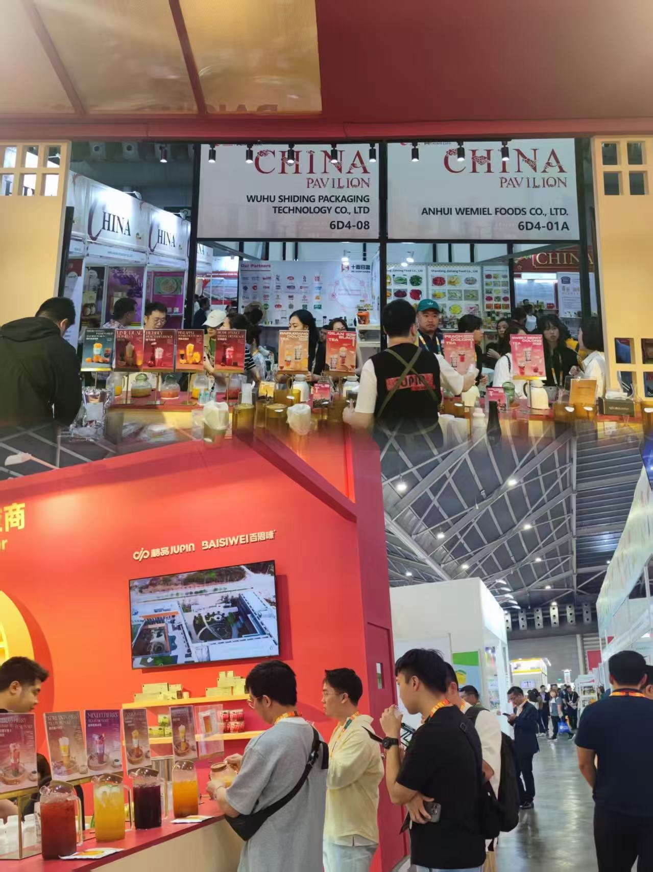 Thank You for Visiting Jupin & Baisiwei at the  FHA Singapore EXPO!