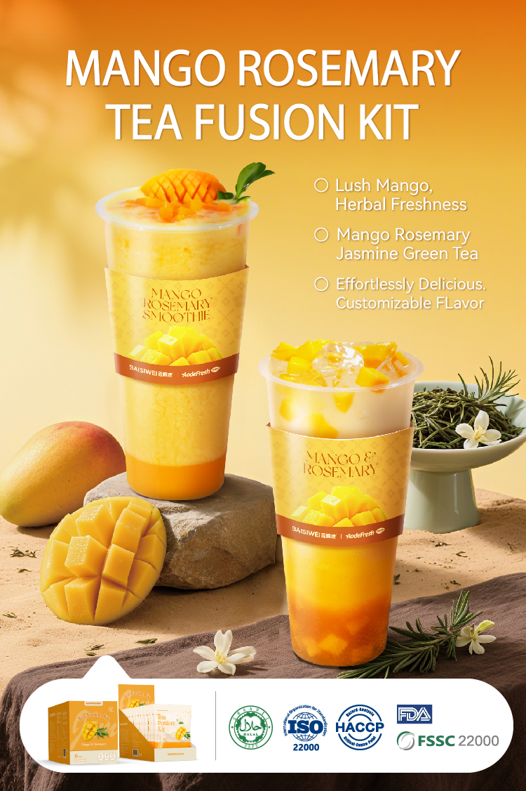 baisiwei instant fruit tea