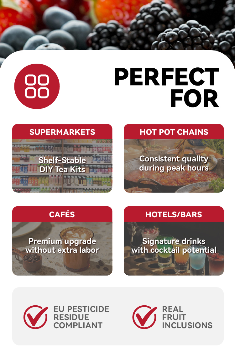 baisiwei instant fruit tea