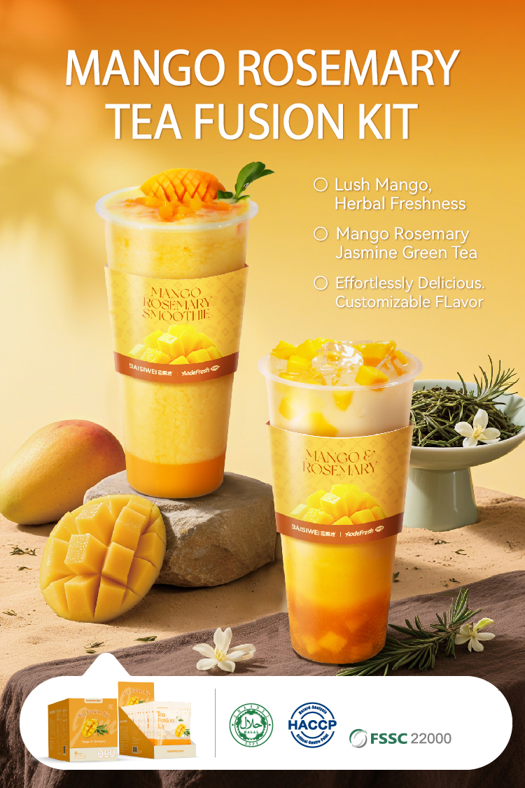 baisiwei instant fruit tea